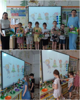 Выставка поделок из бросового материала Выставка поделок из бросового материала.